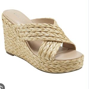 Marc Fisher Raffia Sandal